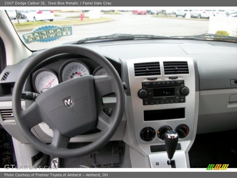 Steel Blue Metallic / Pastel Slate Gray 2007 Dodge Caliber SE