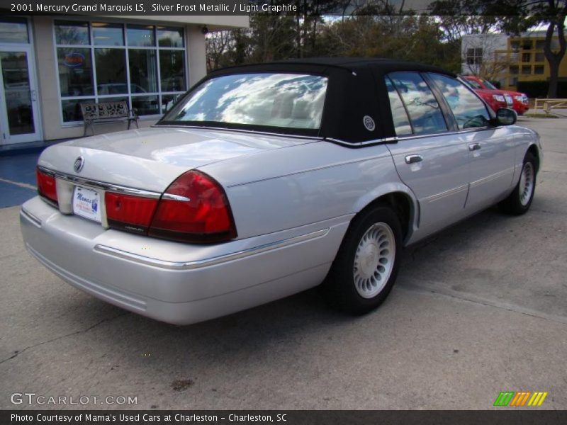 Silver Frost Metallic / Light Graphite 2001 Mercury Grand Marquis LS