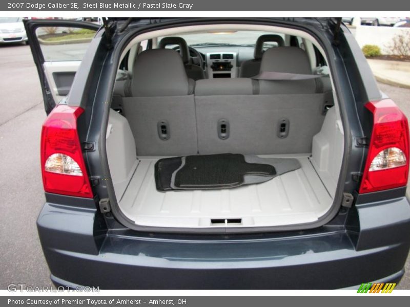 Steel Blue Metallic / Pastel Slate Gray 2007 Dodge Caliber SE