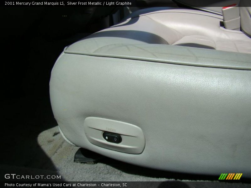 Silver Frost Metallic / Light Graphite 2001 Mercury Grand Marquis LS
