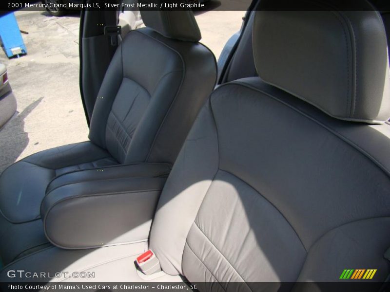 Silver Frost Metallic / Light Graphite 2001 Mercury Grand Marquis LS