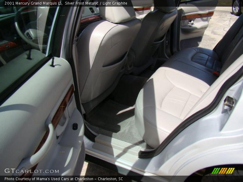 Silver Frost Metallic / Light Graphite 2001 Mercury Grand Marquis LS