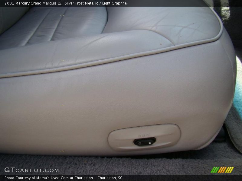 Silver Frost Metallic / Light Graphite 2001 Mercury Grand Marquis LS