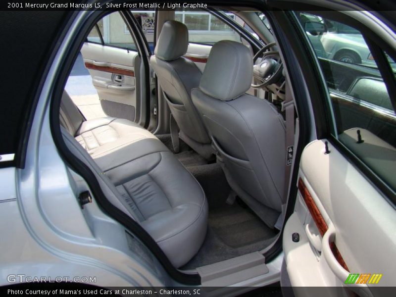 Silver Frost Metallic / Light Graphite 2001 Mercury Grand Marquis LS