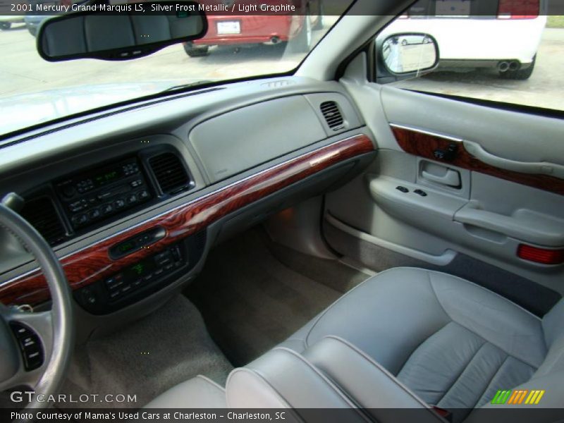 Silver Frost Metallic / Light Graphite 2001 Mercury Grand Marquis LS