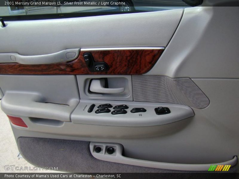 Silver Frost Metallic / Light Graphite 2001 Mercury Grand Marquis LS