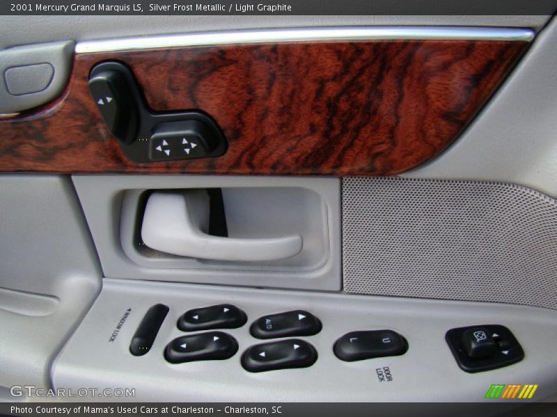 Silver Frost Metallic / Light Graphite 2001 Mercury Grand Marquis LS