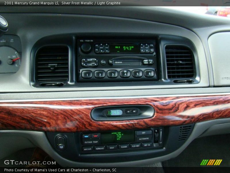 Silver Frost Metallic / Light Graphite 2001 Mercury Grand Marquis LS