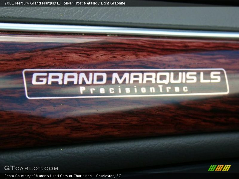 Silver Frost Metallic / Light Graphite 2001 Mercury Grand Marquis LS