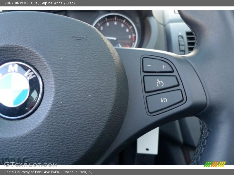 Alpine White / Black 2007 BMW X3 3.0si