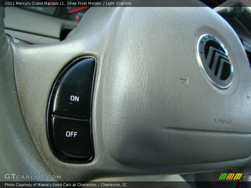 Silver Frost Metallic / Light Graphite 2001 Mercury Grand Marquis LS