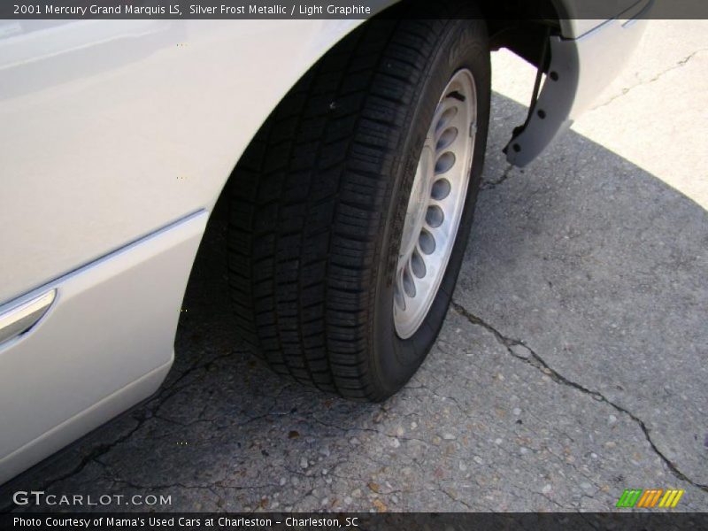 Silver Frost Metallic / Light Graphite 2001 Mercury Grand Marquis LS