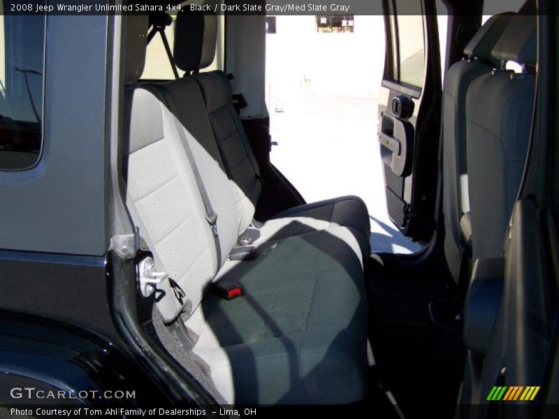 Black / Dark Slate Gray/Med Slate Gray 2008 Jeep Wrangler Unlimited Sahara 4x4