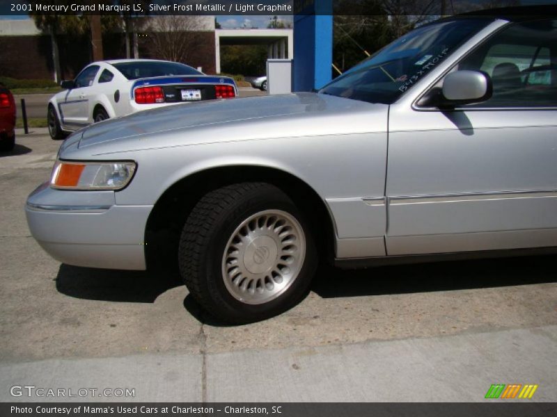 Silver Frost Metallic / Light Graphite 2001 Mercury Grand Marquis LS