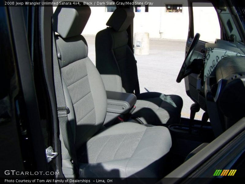 Black / Dark Slate Gray/Med Slate Gray 2008 Jeep Wrangler Unlimited Sahara 4x4