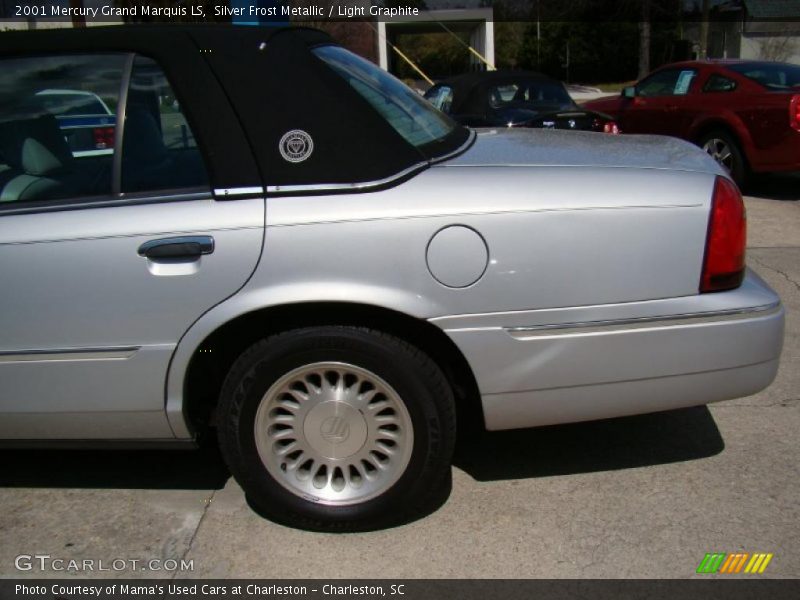 Silver Frost Metallic / Light Graphite 2001 Mercury Grand Marquis LS