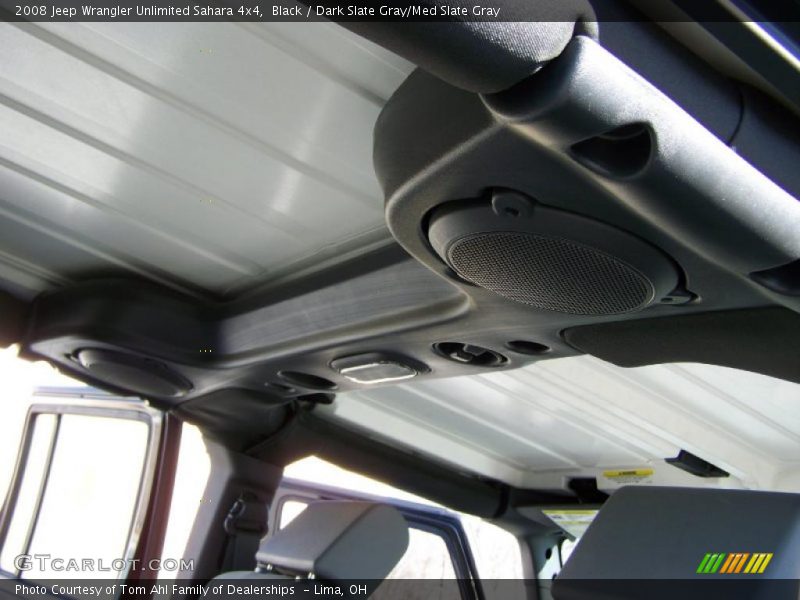 Black / Dark Slate Gray/Med Slate Gray 2008 Jeep Wrangler Unlimited Sahara 4x4