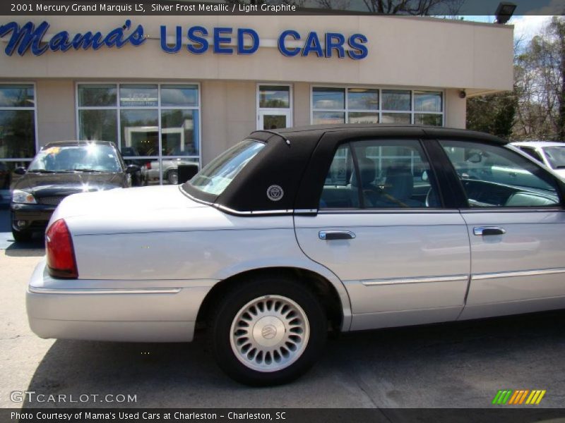 Silver Frost Metallic / Light Graphite 2001 Mercury Grand Marquis LS