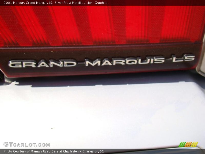 Silver Frost Metallic / Light Graphite 2001 Mercury Grand Marquis LS