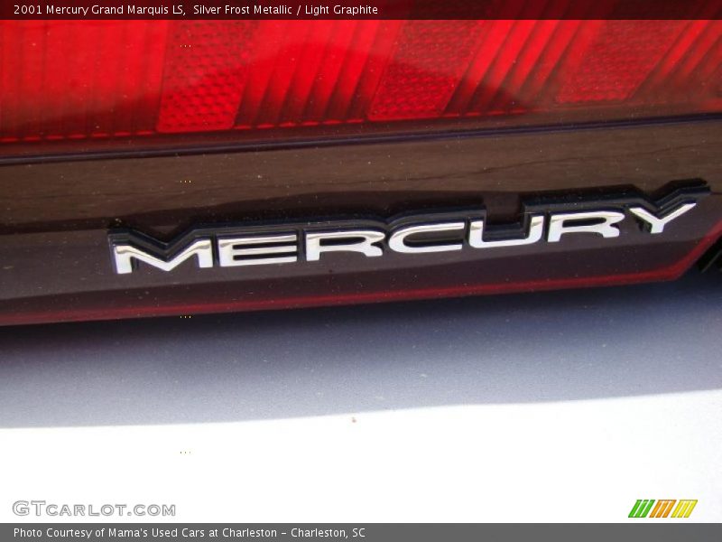 Silver Frost Metallic / Light Graphite 2001 Mercury Grand Marquis LS