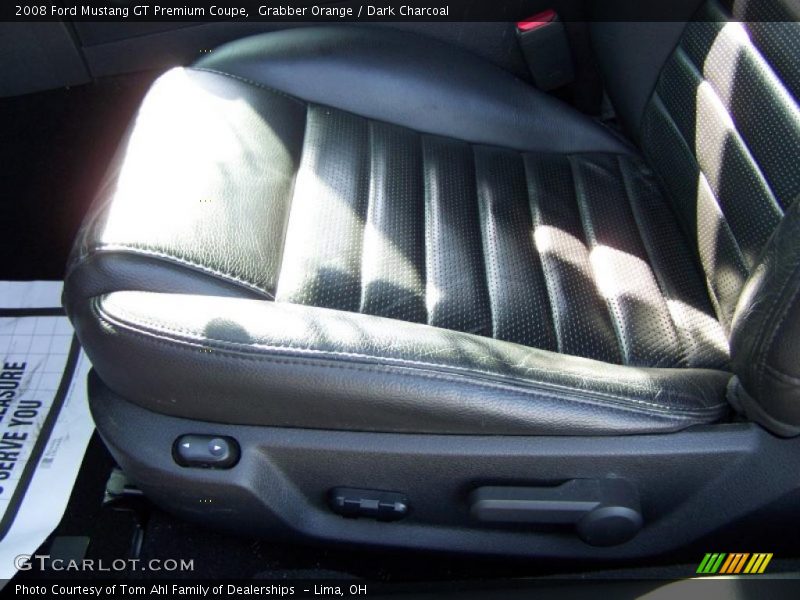 Grabber Orange / Dark Charcoal 2008 Ford Mustang GT Premium Coupe