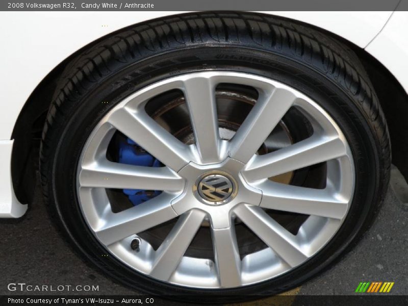 Candy White / Anthracite 2008 Volkswagen R32