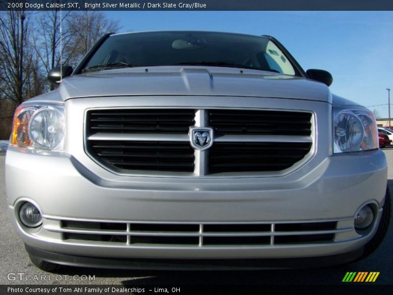 Bright Silver Metallic / Dark Slate Gray/Blue 2008 Dodge Caliber SXT