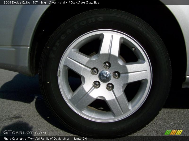 Bright Silver Metallic / Dark Slate Gray/Blue 2008 Dodge Caliber SXT