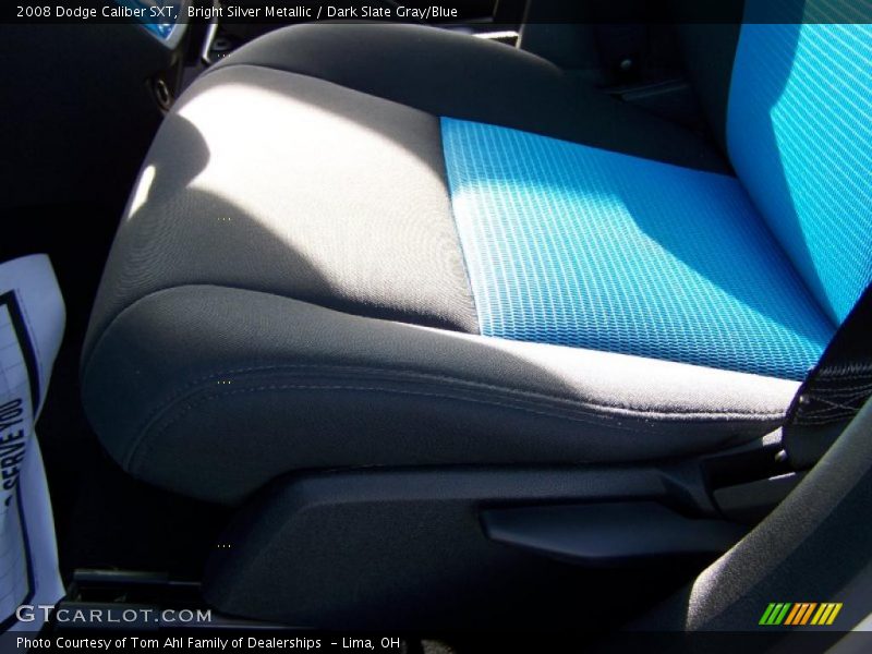 Bright Silver Metallic / Dark Slate Gray/Blue 2008 Dodge Caliber SXT