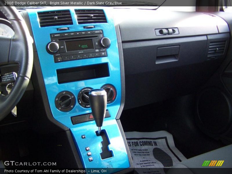 Bright Silver Metallic / Dark Slate Gray/Blue 2008 Dodge Caliber SXT