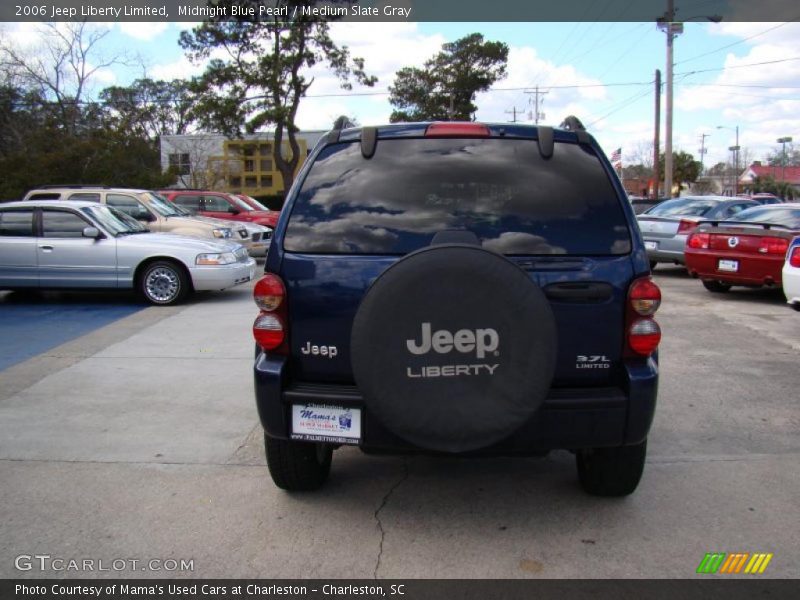 Midnight Blue Pearl / Medium Slate Gray 2006 Jeep Liberty Limited