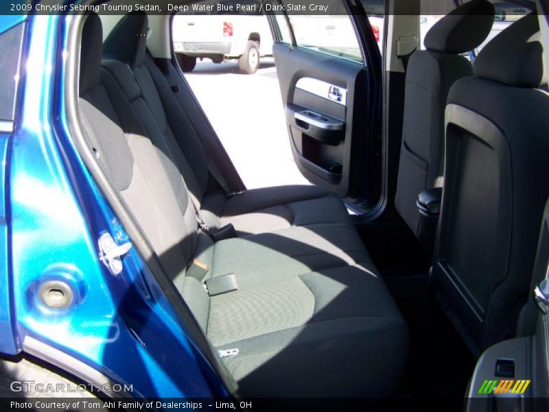 Deep Water Blue Pearl / Dark Slate Gray 2009 Chrysler Sebring Touring Sedan