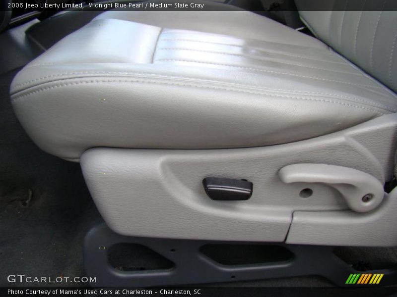 Midnight Blue Pearl / Medium Slate Gray 2006 Jeep Liberty Limited