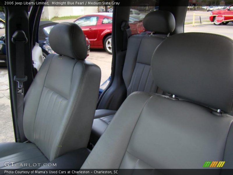 Midnight Blue Pearl / Medium Slate Gray 2006 Jeep Liberty Limited