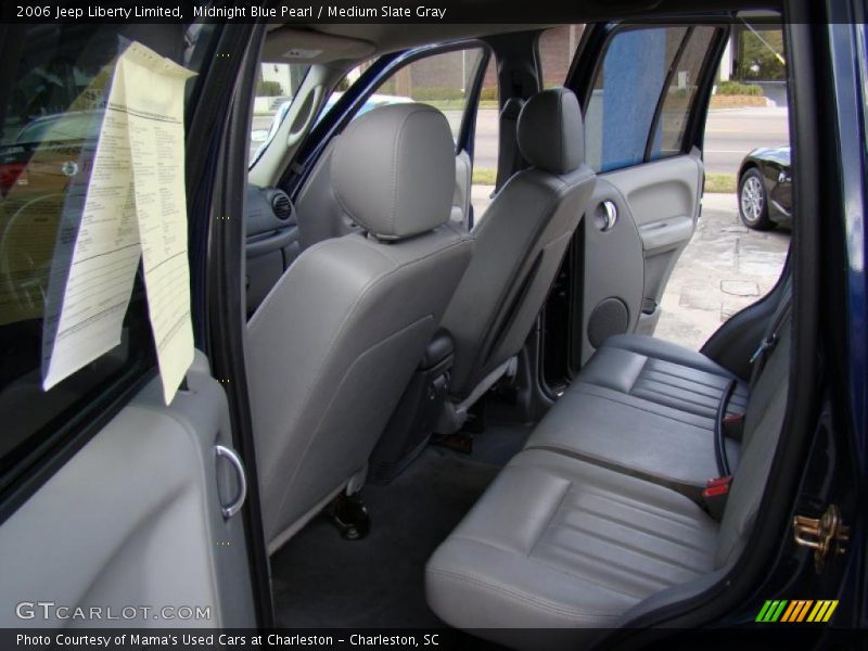 Midnight Blue Pearl / Medium Slate Gray 2006 Jeep Liberty Limited