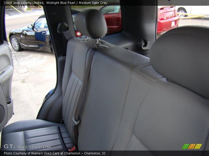 Midnight Blue Pearl / Medium Slate Gray 2006 Jeep Liberty Limited