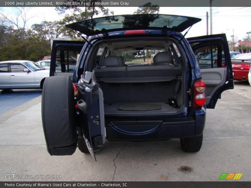 Midnight Blue Pearl / Medium Slate Gray 2006 Jeep Liberty Limited