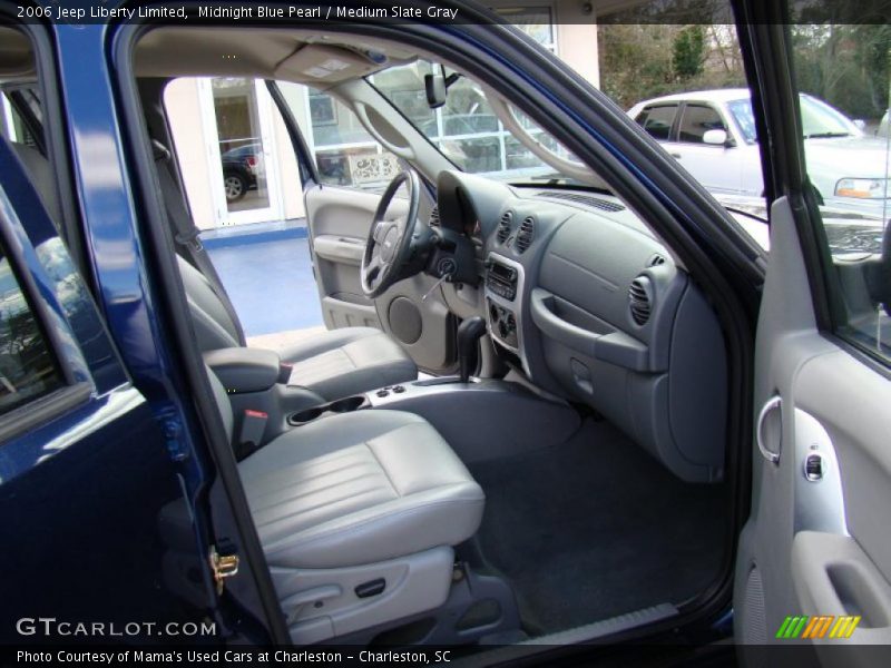 Midnight Blue Pearl / Medium Slate Gray 2006 Jeep Liberty Limited