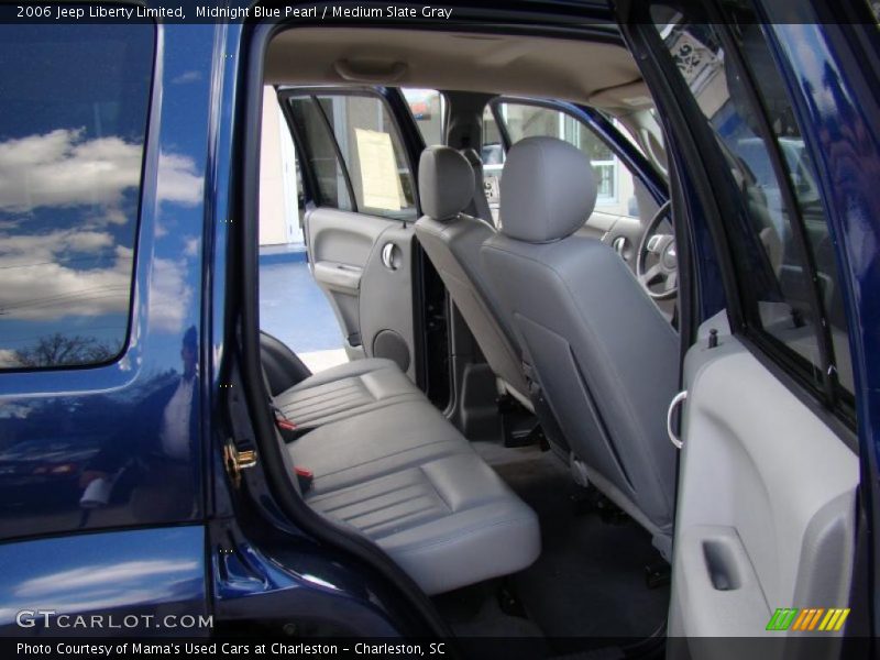 Midnight Blue Pearl / Medium Slate Gray 2006 Jeep Liberty Limited