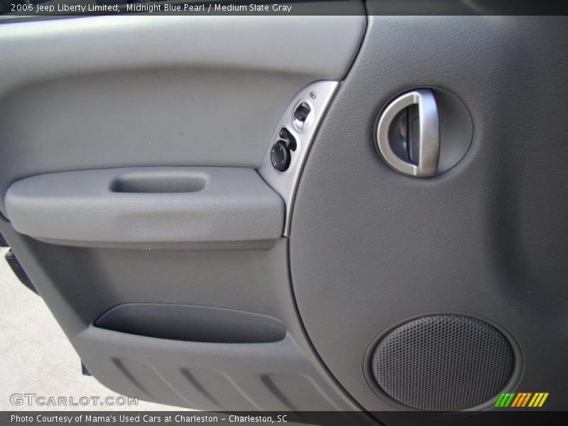 Midnight Blue Pearl / Medium Slate Gray 2006 Jeep Liberty Limited