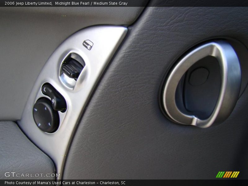 Midnight Blue Pearl / Medium Slate Gray 2006 Jeep Liberty Limited