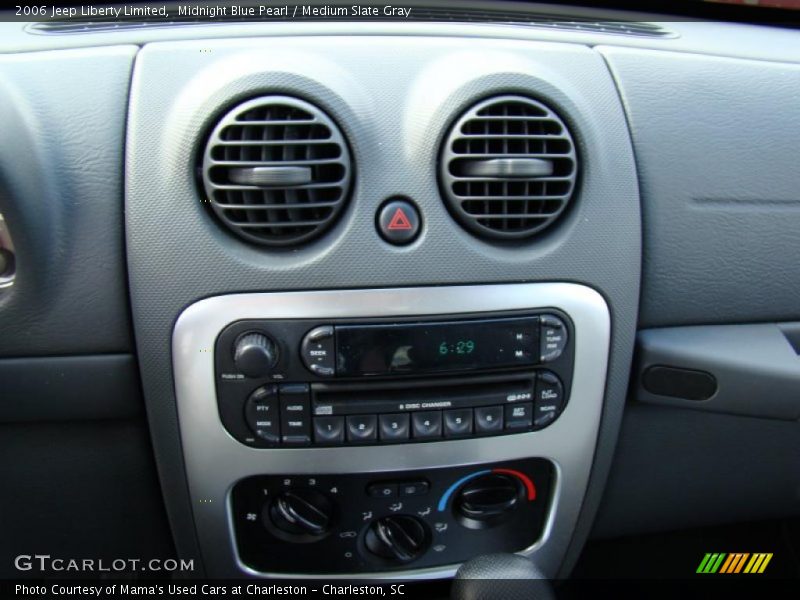 Midnight Blue Pearl / Medium Slate Gray 2006 Jeep Liberty Limited