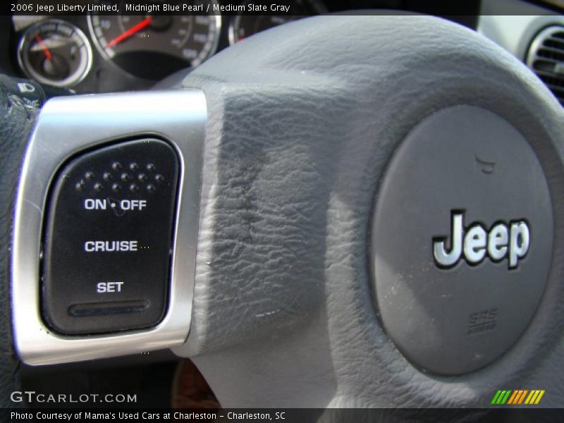 Midnight Blue Pearl / Medium Slate Gray 2006 Jeep Liberty Limited