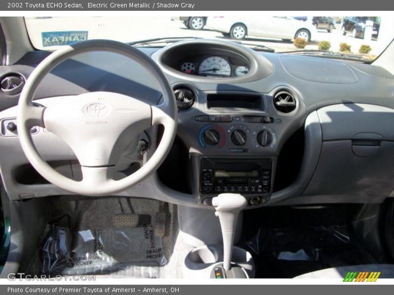 Electric Green Metallic / Shadow Gray 2002 Toyota ECHO Sedan