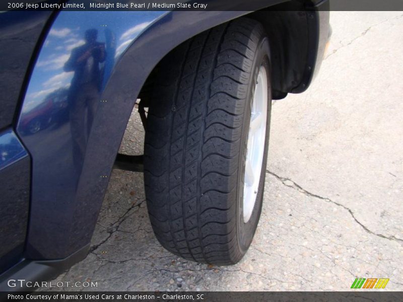 Midnight Blue Pearl / Medium Slate Gray 2006 Jeep Liberty Limited