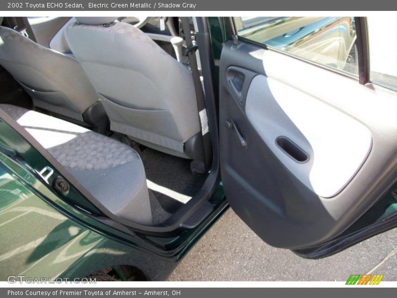Electric Green Metallic / Shadow Gray 2002 Toyota ECHO Sedan