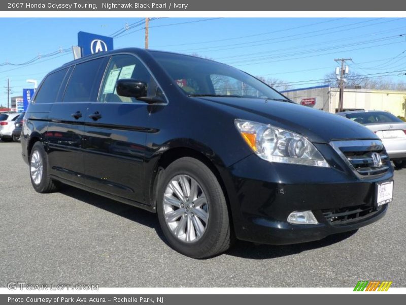 Nighthawk Black Pearl / Ivory 2007 Honda Odyssey Touring