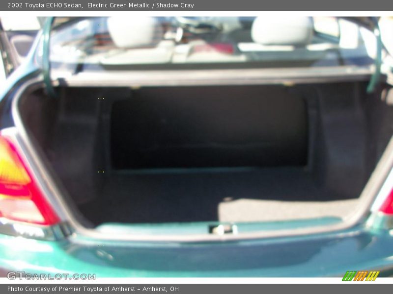 Electric Green Metallic / Shadow Gray 2002 Toyota ECHO Sedan