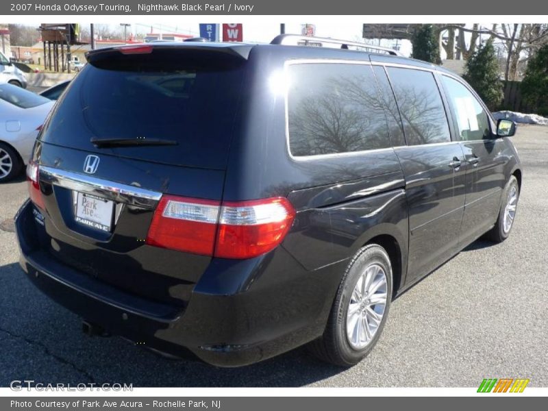 Nighthawk Black Pearl / Ivory 2007 Honda Odyssey Touring
