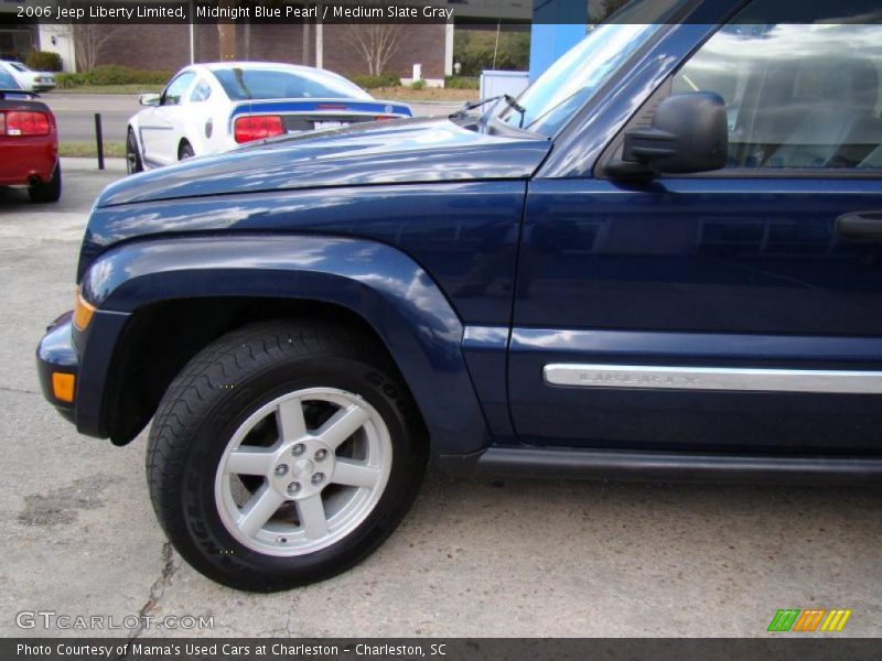 Midnight Blue Pearl / Medium Slate Gray 2006 Jeep Liberty Limited